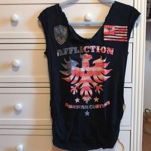 affliction tee from the buckle
